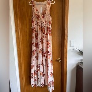 Baltic born floral velvet dress